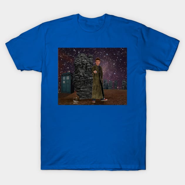 10th Doctor T-Shirt by mjartscom